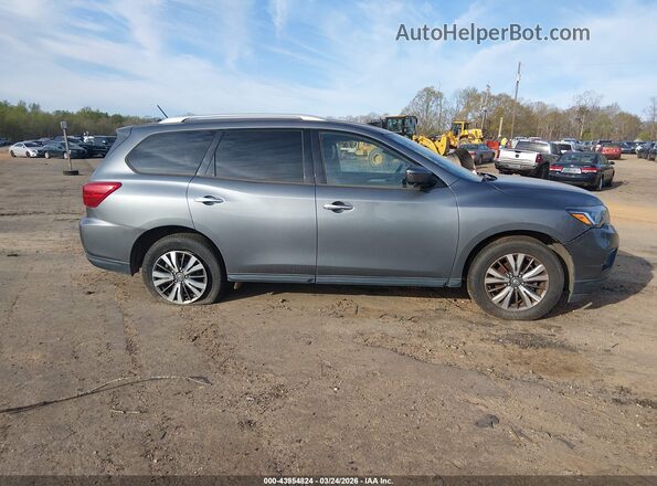 5N1DR2MN4JC634139 2018 NISSAN PATHFINDER Light Blue 360 interior view