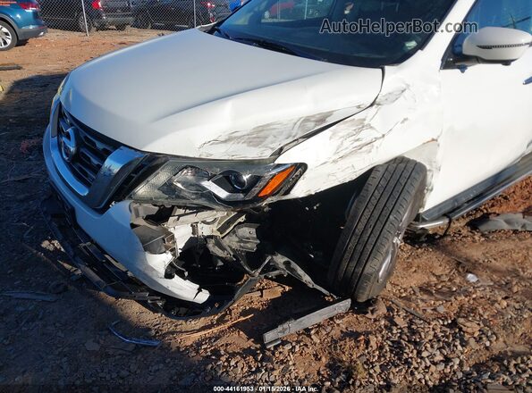 5N1DR2MN5JC621156 2018 NISSAN PATHFINDER White წინა ხედი