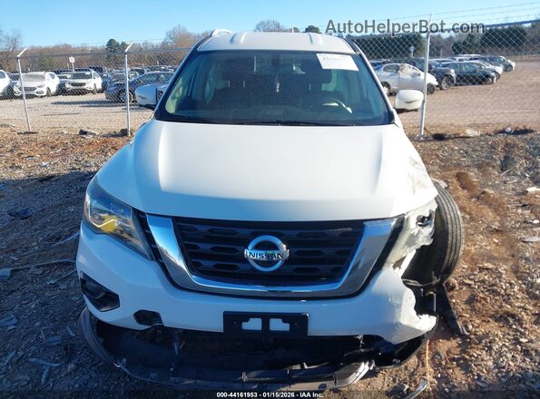 5N1DR2MN5JC621156 2018 NISSAN PATHFINDER White წინა პანელის ხედი