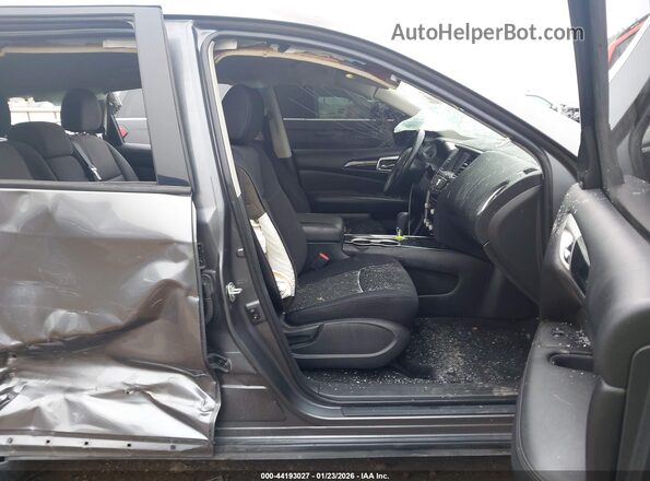 5N1DR2MN5KC618484 2019 NISSAN PATHFINDER Серый Вид салона спереди