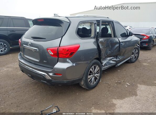 5N1DR2MN5KC618484 2019 NISSAN PATHFINDER Серый Задняя правая четверть