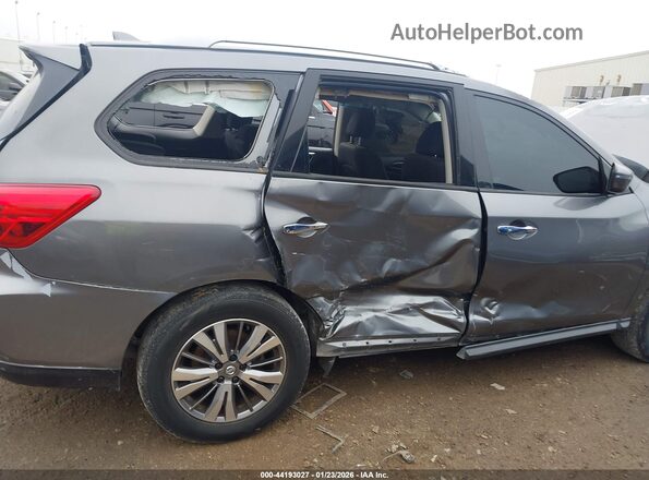 5N1DR2MN5KC618484 2019 NISSAN PATHFINDER Серый Вид задней части салона