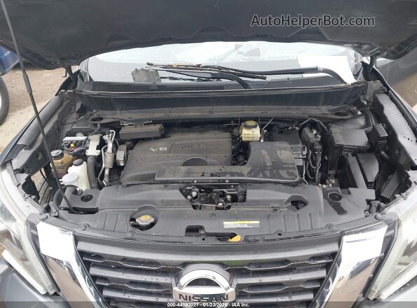 5N1DR2MN5KC618484 2019 NISSAN PATHFINDER Серый Вид сзади