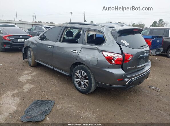5N1DR2MN5KC618484 2019 NISSAN PATHFINDER Серый Задняя левая четверть