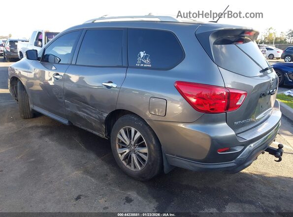 5N1DR2MN6HC665550 2017 NISSAN PATHFINDER Gray Tył lewy