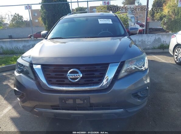 5N1DR2MN6HC665550 2017 NISSAN PATHFINDER Gray Widok zestawu wskaźników