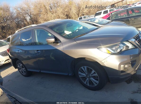 5N1DR2MN7JC605508 2018 NISSAN PATHFINDER Gray უკანა სალონის ხედი