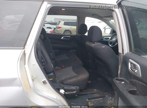 5N1DR2MN7KC618423 2019 NISSAN PATHFINDER Silver Вид наклейки з VIN-кодом