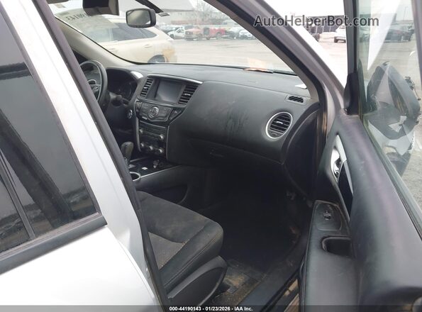5N1DR2MN7KC618423 2019 NISSAN PATHFINDER Silver Вид салону спереду