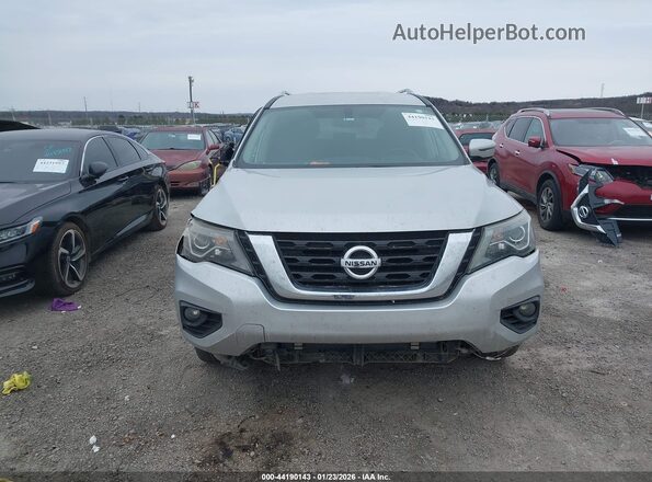 5N1DR2MN7KC618423 2019 NISSAN PATHFINDER Silver Вид задньої частини салону