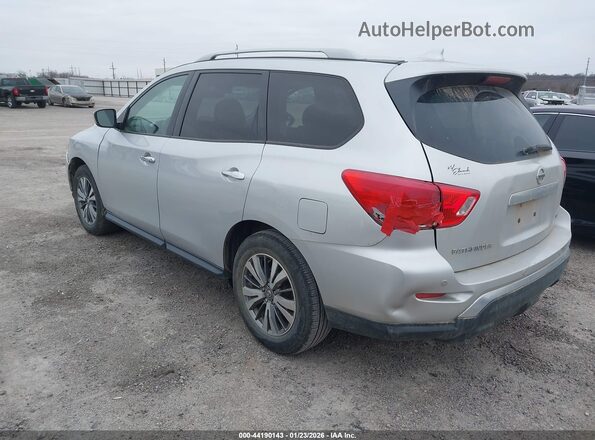 5N1DR2MN7KC618423 2019 NISSAN PATHFINDER Silver Задня ліва чверть