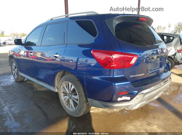 5N1DR2MN9JC605722 2018 NISSAN PATHFINDER Blue Задня ліва чверть