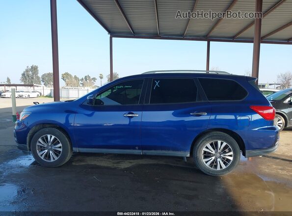 5N1DR2MN9JC605722 2018 NISSAN PATHFINDER Blue Панорамний вид салону 360°