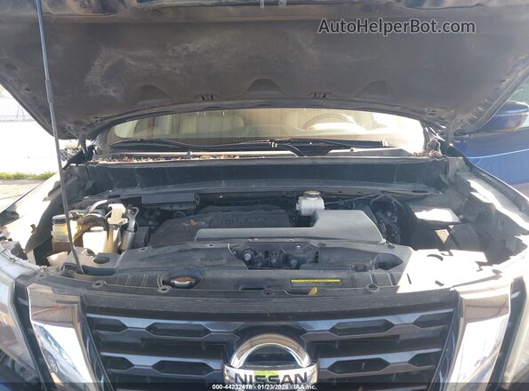 5N1DR2MN9JC605722 2018 NISSAN PATHFINDER Blue Вид ззаду