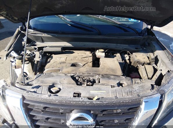 5N1DR2MNXJC632721 2018 NISSAN PATHFINDER Black უკანა ხედი