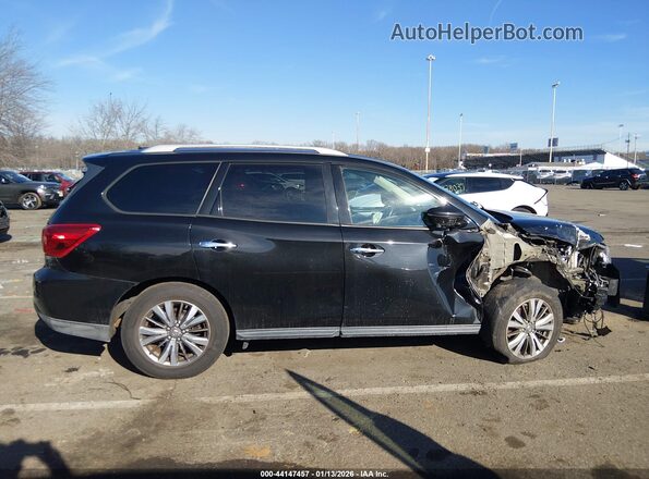 5N1DR2MNXJC632721 2018 NISSAN PATHFINDER Black უკანა სალონის ხედი