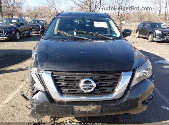 5N1DR2MNXJC632721 2018 NISSAN PATHFINDER Black ხელსაწყოთა პანელის ხედი