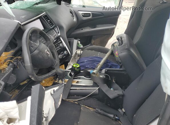5N1DR2MNXKC585725 2019 NISSAN PATHFINDER Gray წინა სალონის ხედი