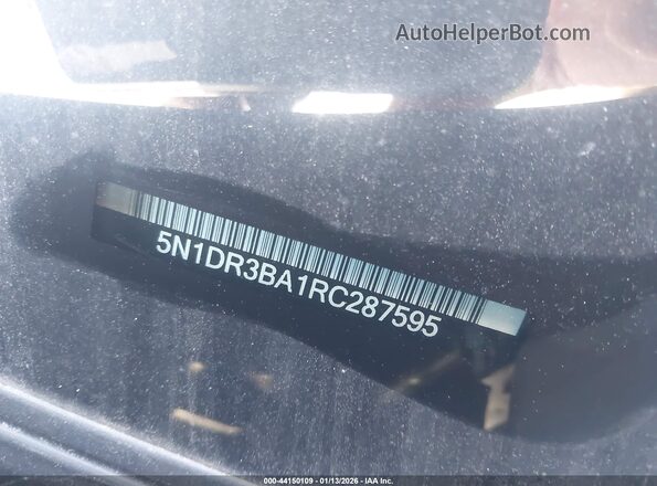 5N1DR3BA1RC287595 2024 NISSAN PATHFINDER Blue 