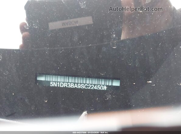 5N1DR3BA9SC224508 2025 NISSAN PATHFINDER Black 