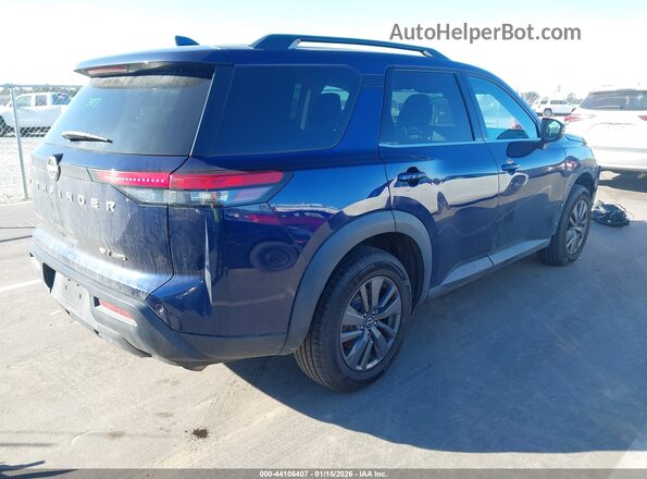 5N1DR3BC3NC214174 2022 NISSAN PATHFINDER Blue უკანა მარჯვენა