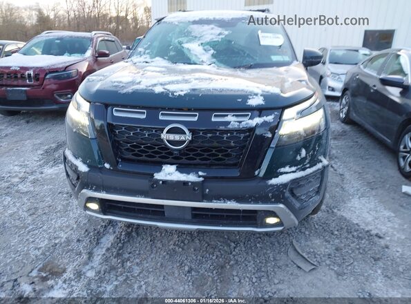 5N1DR3BD0PC206349 2023 NISSAN PATHFINDER Green Widok zestawu wskaźników