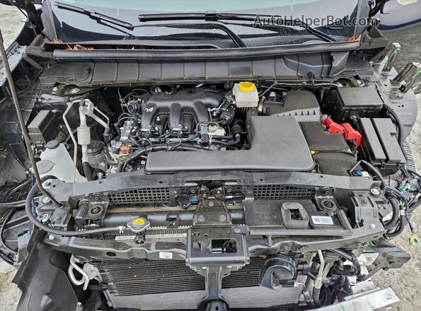 5N1DR3CB3SC261884 2025 NISSAN PATHFINDER Black Вид підкапотного простору