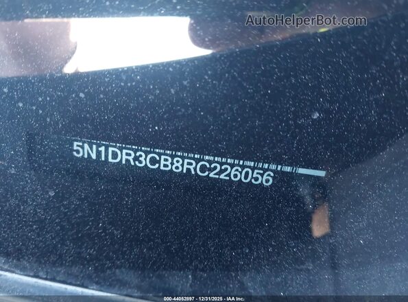 5N1DR3CB8RC226056 2024 NISSAN PATHFINDER Gray 