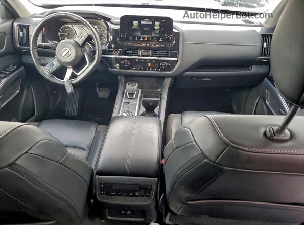 5N1DR3CC4PC236038 2023 NISSAN PATHFINDER Gray Առջևի վահանակի տեսք