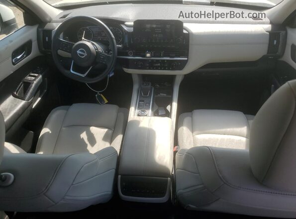 5N1DR3CC7RC296110 2024 NISSAN PATHFINDER White Вид панелі приладів