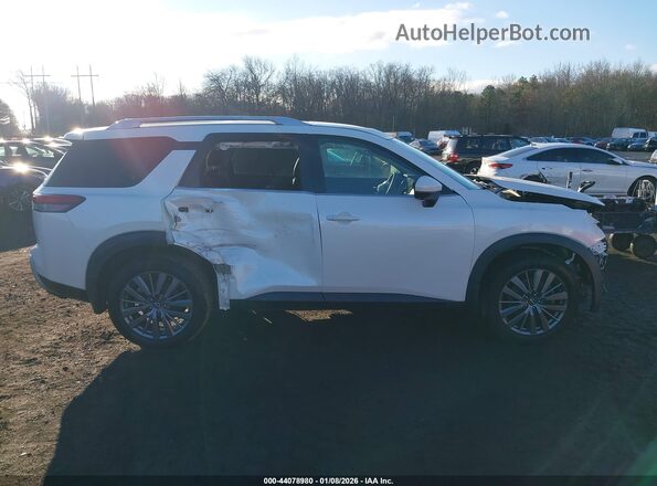 5N1DR3CD3NC259560 2022 NISSAN PATHFINDER White Vista del cuadro de instrumentos