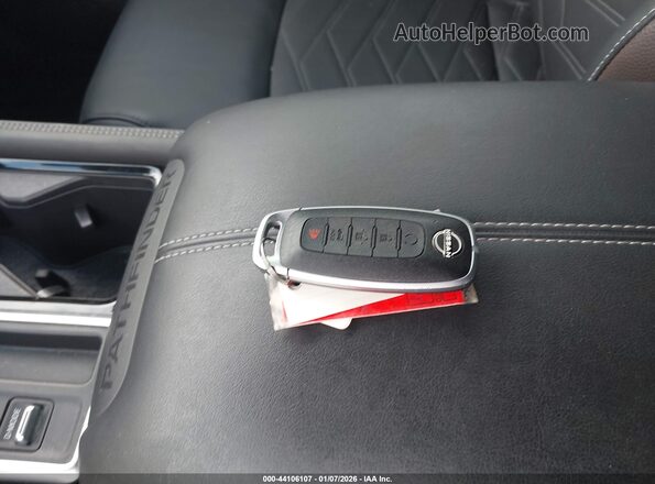 5N1DR3DG7SC203688 2025 NISSAN PATHFINDER White წინა პანელის ხედი