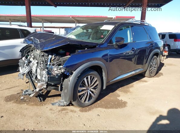 5N1DR3DJ5PC221867 2023 NISSAN PATHFINDER Blue წინა მარცხენა ხედი სამი მეოთხედიდან