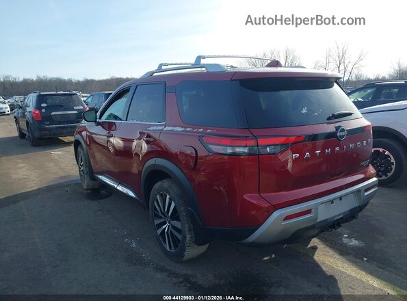 5N1DR3DK5PC232568 2023 NISSAN PATHFINDER Red Rear left