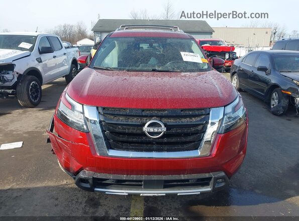 5N1DR3DK5PC232568 2023 NISSAN PATHFINDER Red Instrument cluster view