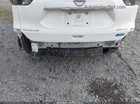 5N1ET2MV0HC787682 2017 NISSAN ROGUE HYBRID White Front view