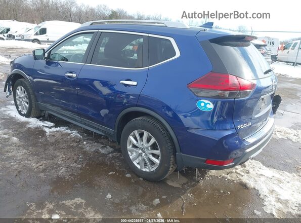 5N1ET2MV3KC715544 2019 NISSAN ROGUE HYBRID Blue უკანა მარცხენა