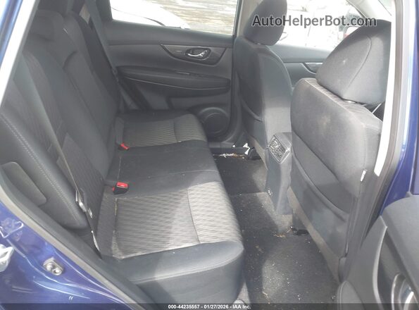 5N1ET2MV3KC715544 2019 NISSAN ROGUE HYBRID Blue VIN კოდის სტიკერის ხედი