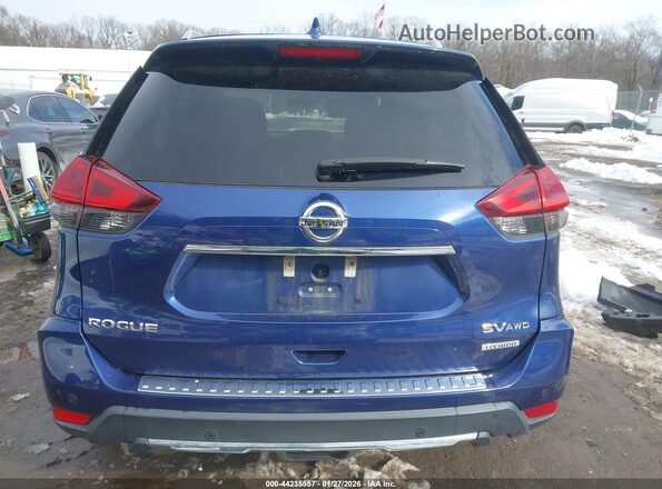 5N1ET2MV3KC715544 2019 NISSAN ROGUE HYBRID Blue 