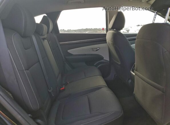 5NMJB3AE7NH137082 2022 HYUNDAI TUCSON Black Vista de los asientos traseros