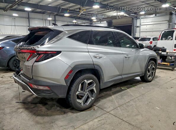 5NMJECAE0NH036408 2022 HYUNDAI TUCSON Silver Задня права чверть