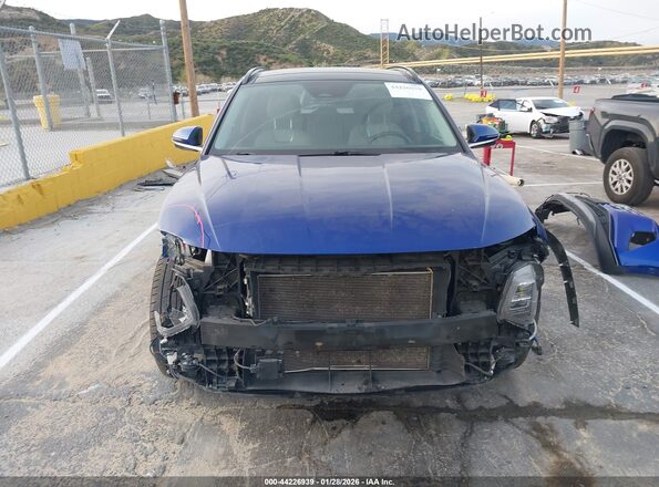 5NMJECAE7NH157260 2022 HYUNDAI TUCSON LIMITED AWD Blue Widok wnętrza z tyłu
