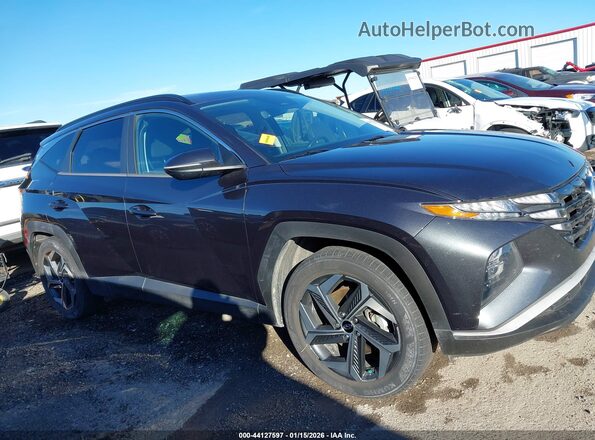 5NMJF3AEXNH071065 2022 HYUNDAI TUCSON Gray Вид задньої частини салону