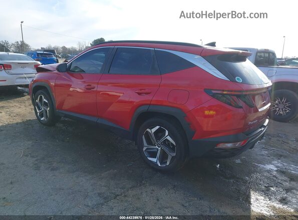 5NMJFCAE3NH064118 2022 HYUNDAI TUCSON Red უკანა მარცხენა