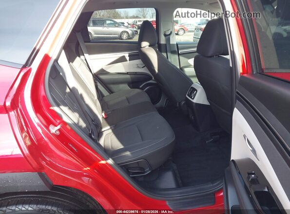 5NMJFCAE3NH064118 2022 HYUNDAI TUCSON Red VIN კოდის სტიკერის ხედი