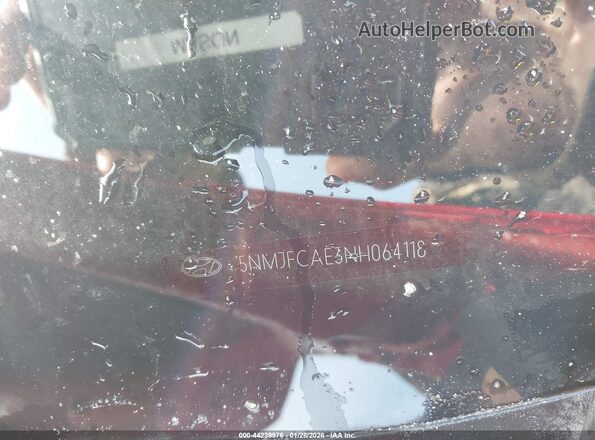 5NMJFCAE3NH064118 2022 HYUNDAI TUCSON Red 