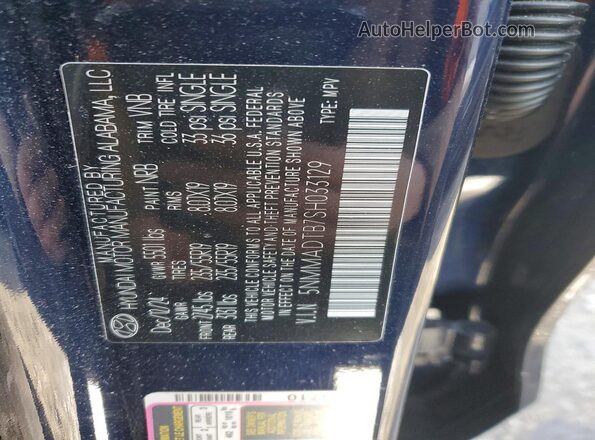 5NMMADTB7SH033129 2025 GENESIS GV70 Blue 