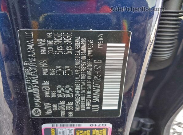 5NMMADTB9SH032113 2025 GENESIS GV70 Blue 