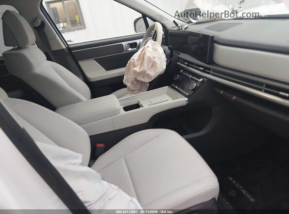 5NMP1DG12TH072209 2026 HYUNDAI SANTA FE HYBRID White Вид салону спереду
