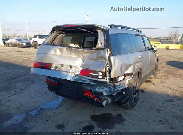 5NMP24G17SH038455 2025 HYUNDAI SANTA FE HYBRID Silver Задня права чверть